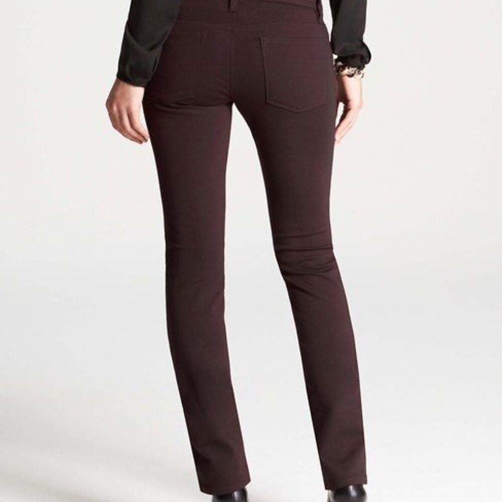 Ann Taylor Modern Fit Pants - Size 4; 33" inseam; Plum